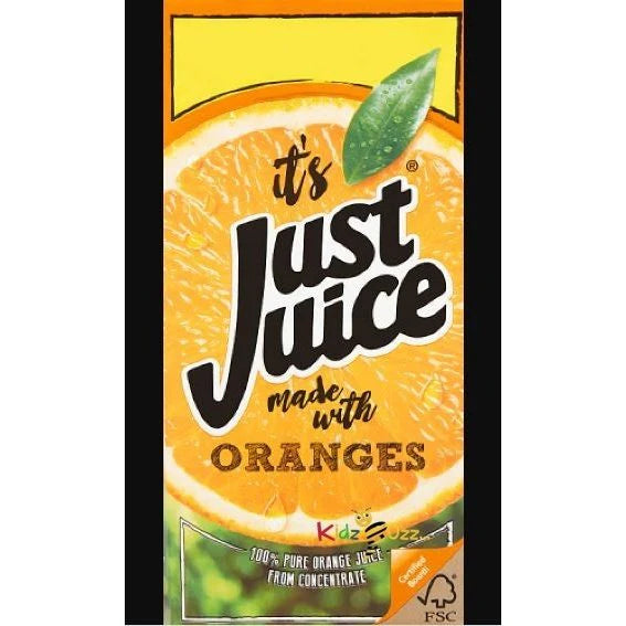 JUST JUICE ORANGE 1 X 24(200 ml)