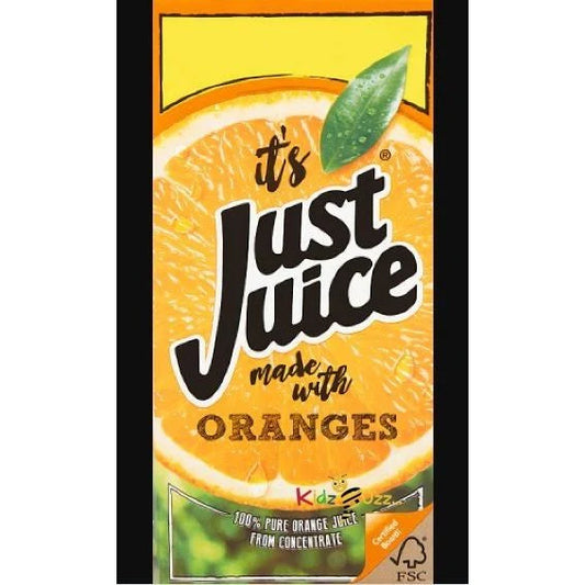 JUST JUICE ORANGE 1 X 24(200 ml)