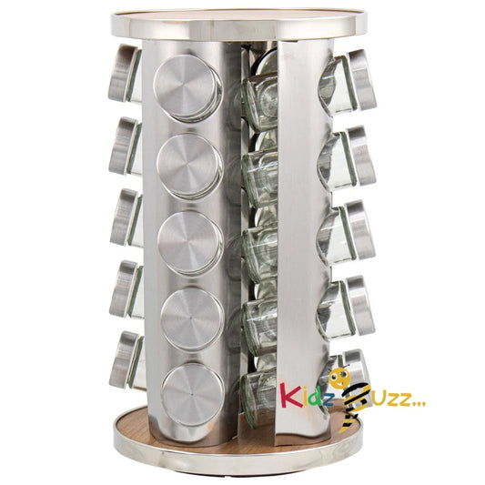 20Pcs Rotating Spice Jar