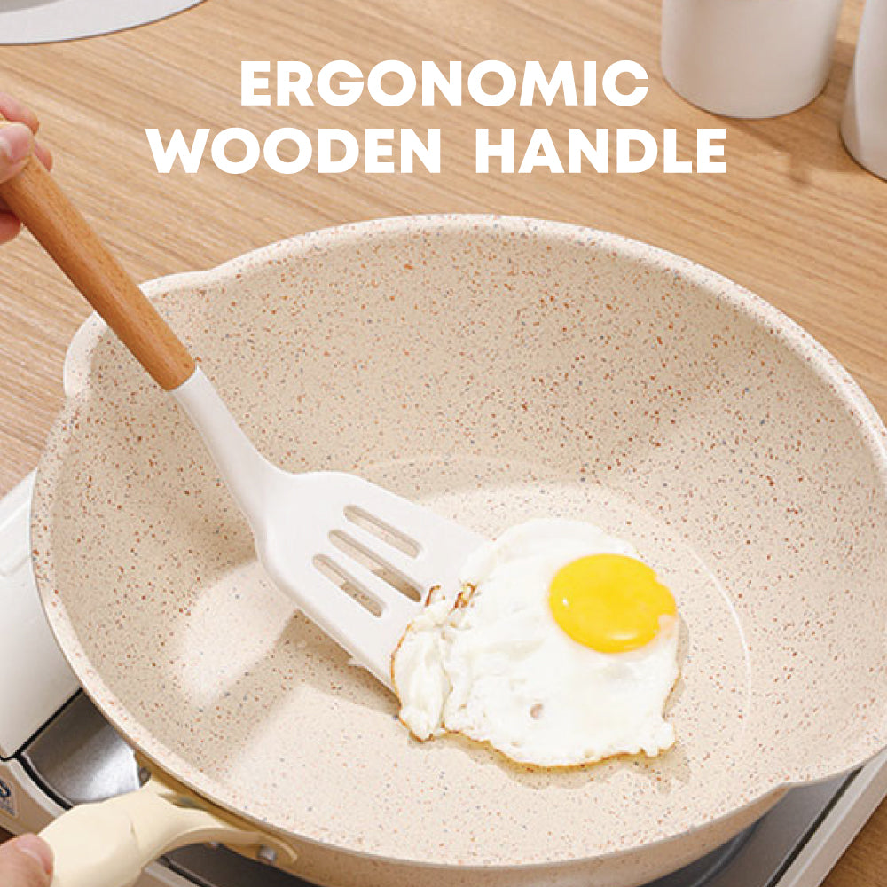 5pcs Silicon White Utensil Set - Kitchenware