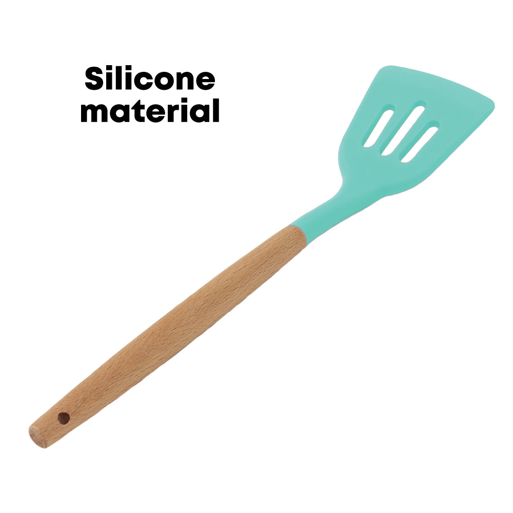 5pcs Silicon Utensil Set Green - Kitchenware Gadgets