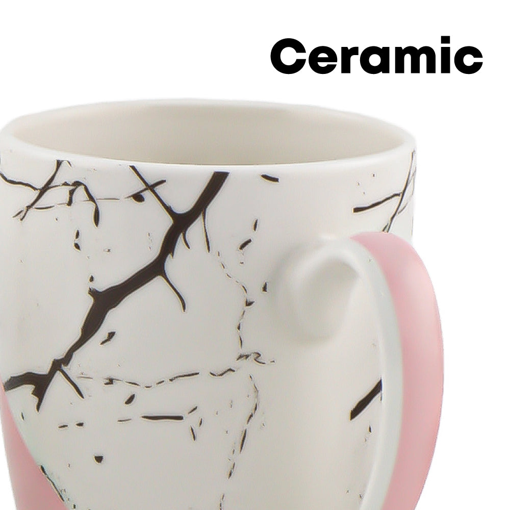 4pcs Mug Set Smile - 360ml Microwave Mug