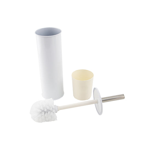 Toilet Brush with Holder White 1.7L