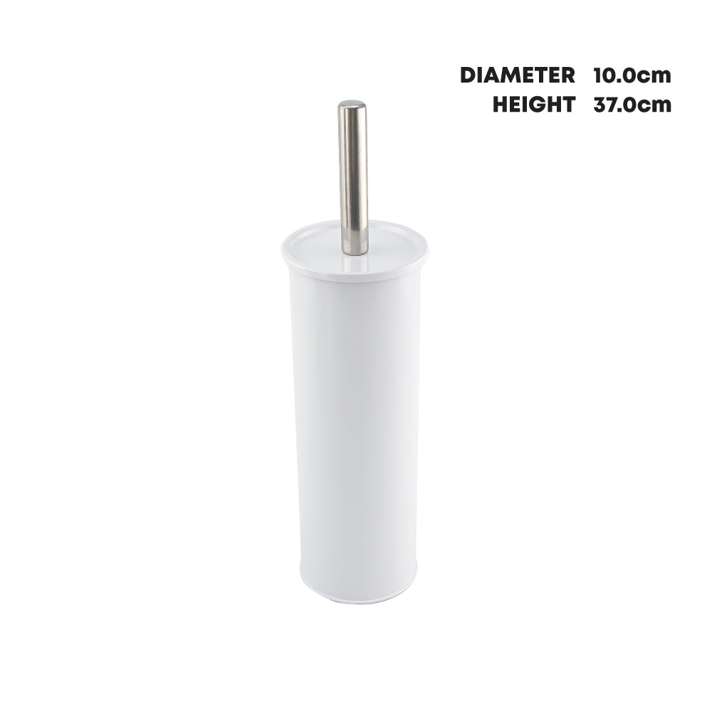 Toilet Brush with Holder White 1.7L