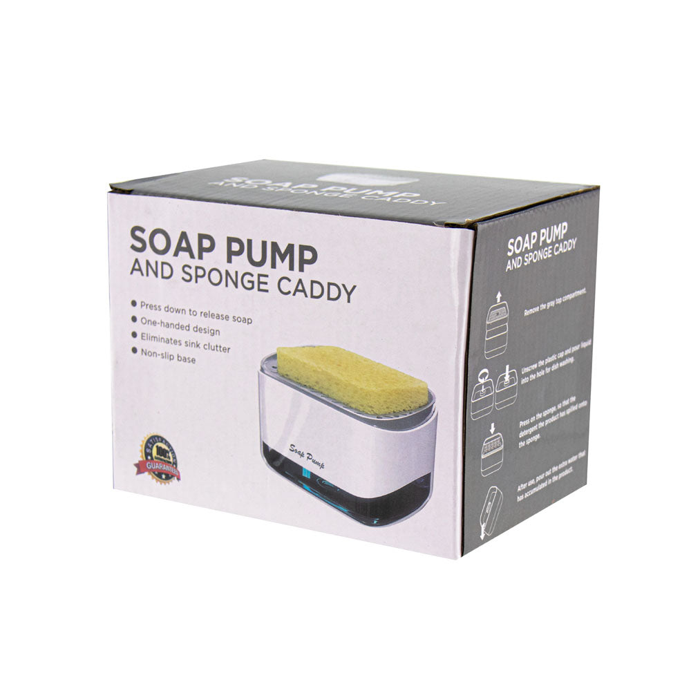 Sponge Caddy with Soap Pump 0.4L