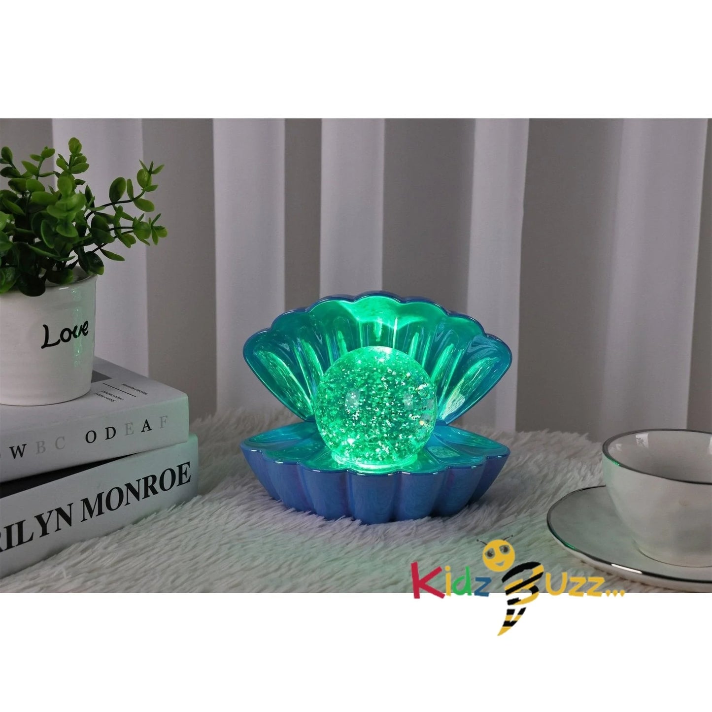 Blue Glitter Pearl Lamp - Home Decorative Accessories