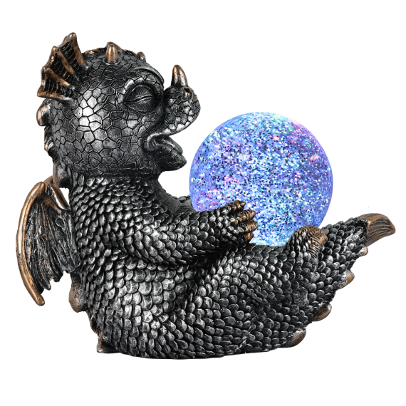 Silver Pyro The Magic Dragon - Home Decoration Accessories