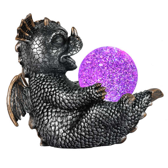 Silver Pyro The Magic Dragon - Home Decoration Accessories
