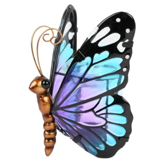 Teal Purple Tealight Butterfly -Home Decoration Accessories