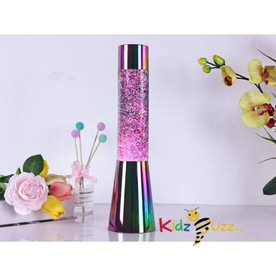 Black Pearl Glitter Lamp