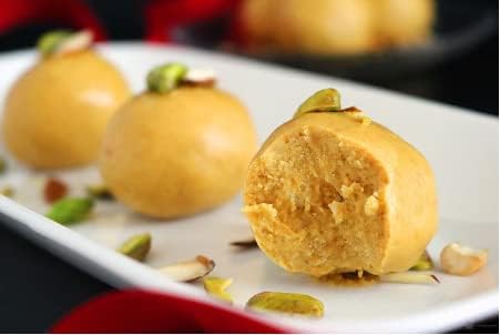 Festival Special Premium (Besan Ladoo) Delicious Indian Traditional Sweets To Sweeten Up Your Celebration Best Gift For All Occasions Rakhi,Marriage,Diwali,Holi