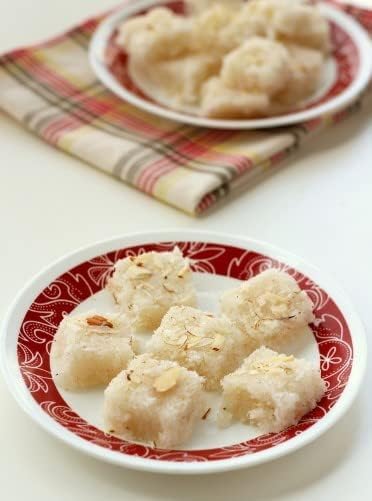 Festival Special Premium (Coconut Barfi) Delicious Indian Traditional Sweets To Sweeten Up Your Celebration Best Gift For All Occasions Rakhi,Marriage,Diwali,Holi