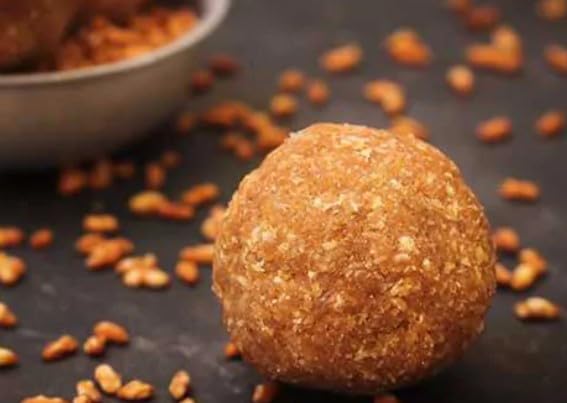 Festival Special Premium (Panjiri Ladoo) Delicious Indian Traditional Sweets To Sweeten Up Your Celebration Best Gift For All Occasions Rakhi,Marriage,Diwali,Holi