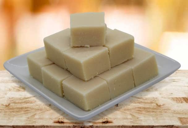 Festival Special Premium (Plain Barfi) Delicious Indian Traditional Sweets To Sweeten Up Your Celebration Best Gift For All Occasions Rakhi,Marriage,Diwali,Holi
