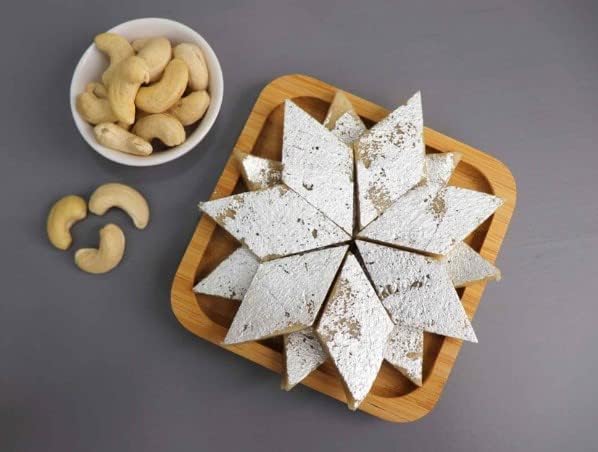Festival Special Premium (Kaju Barfi) Delicious Indian Traditional Sweets To Sweeten Up Your Celebration Best Gift For All Occasions Rakhi,Marriage,Diwali,Holi