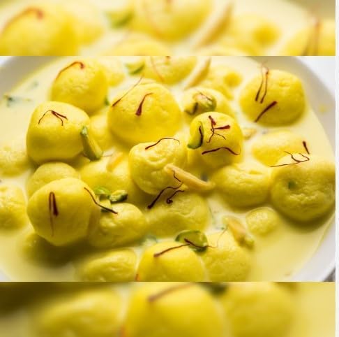 Festival Special Premium (Traditional Rasmalai) Delicious Indian Traditional Sweets To Sweeten Up Your Celebration Best Gift For All Occasions Rakhi,Marriage,Diwali,Holi