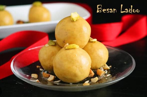 Festival Special Premium (Besan Ladoo) Delicious Indian Traditional Sweets To Sweeten Up Your Celebration Best Gift For All Occasions Rakhi,Marriage,Diwali,Holi