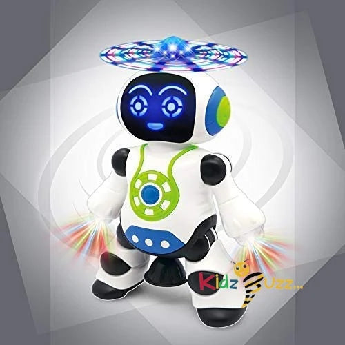 Electronic Dancing Fan Robot with 3D Lights and Music