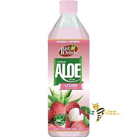 Just Drink Aloe Lychee 500ml (Pack of 12)
