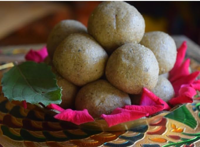 Festival Special Premium (Panjiri Ladoo) Delicious Indian Traditional Sweets To Sweeten Up Your Celebration Best Gift For All Occasions Rakhi,Marriage,Diwali,Holi