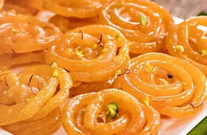 Festival Special Premium (Jalebi) Delicious Indian Traditional Sweets To Sweeten Up Your Celebration Best Gift For All Occasions Rakhi,Marriage,Diwali,Holi