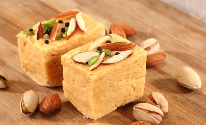 Festival Special Premium (Soan Papdi) Delicious Indian Traditional Sweets To Sweeten Up Your Celebration Best Gift For All Occasions Rakhi,Marriage,Diwali,Holi