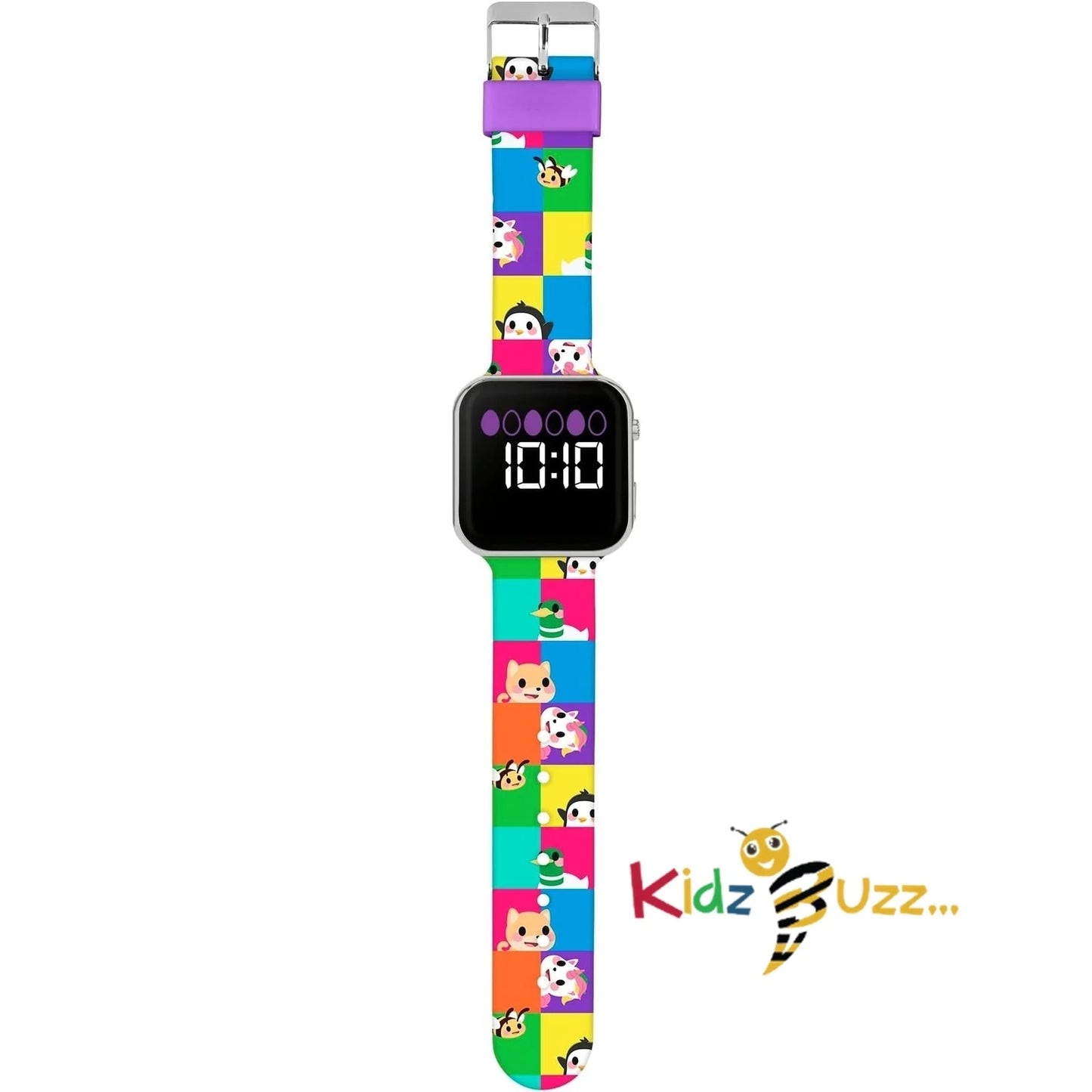 Roblox Multicolour Silicone Strap LED Watch