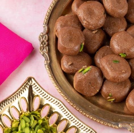 Festival Special Premium (Brown Peda) Delicious Indian Traditional Sweets To Sweeten Up Your Celebration Best Gift For All Occasions Rakhi,Marriage,Diwali,Holi