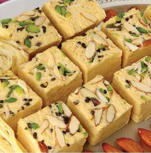 Festival Special Premium (Soan Papdi) Delicious Indian Traditional Sweets To Sweeten Up Your Celebration Best Gift For All Occasions Rakhi,Marriage,Diwali,Holi