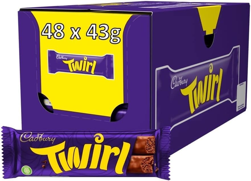 Twirl Chocolate Bar Case of 48x43g
