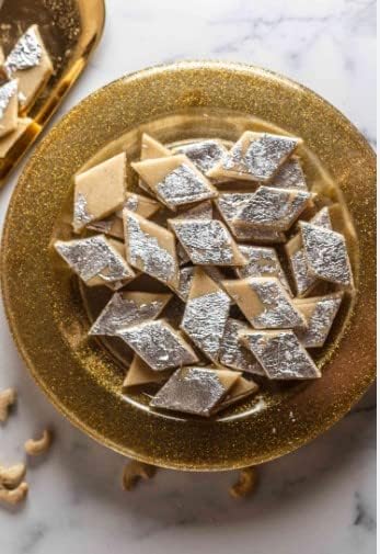Festival Special Premium (Kaju Barfi) Delicious Indian Traditional Sweets To Sweeten Up Your Celebration Best Gift For All Occasions Rakhi,Marriage,Diwali,Holi