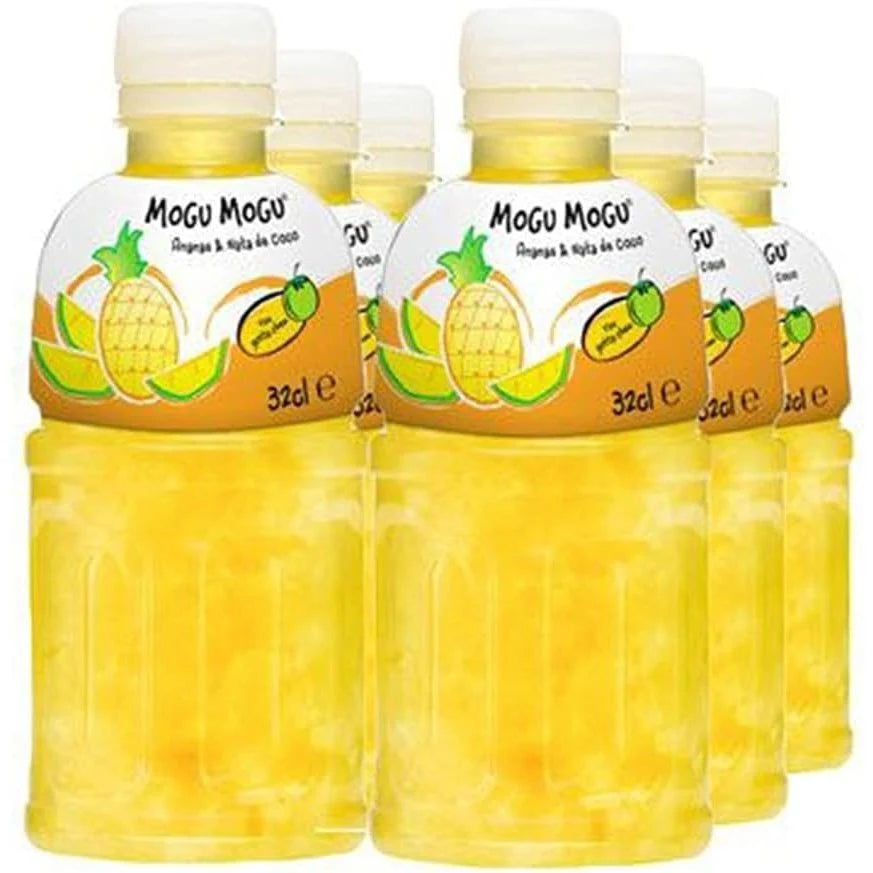 Mogu Mogu Pineapple Flavoured Drink with NATA de Coco -6 x 320ml