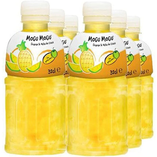 Mogu Mogu Pineapple Flavoured Drink with NATA de Coco -6 x 320ml