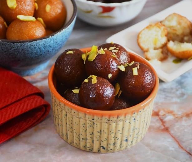 Festival Special Premium (Gulab Jamun) Delicious Indian Traditional Sweets To Sweeten Up Your Celebration Best Gift For All Occasions Rakhi,Marriage,Diwali,Holi