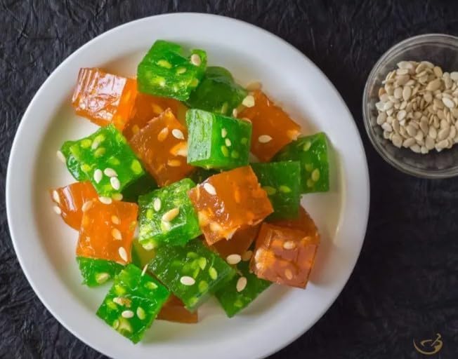 Festival Special Premium (Bombay Karachi Halwa) Delicious Indian Traditional Sweets To Sweeten Up Your Celebration Best Gift For All Occasions Rakhi,Marriage,Diwali,Holi
