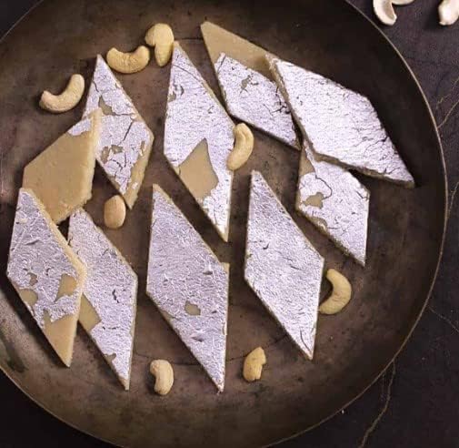 Festival Special Premium (Kaju Barfi) Delicious Indian Traditional Sweets To Sweeten Up Your Celebration Best Gift For All Occasions Rakhi,Marriage,Diwali,Holi