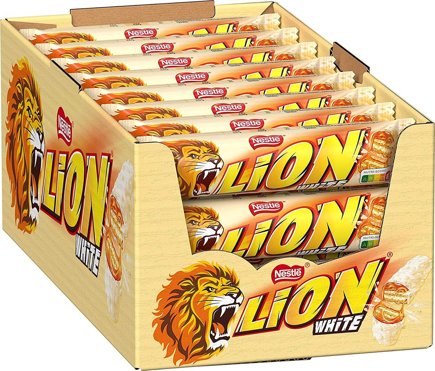 LION WHITE CHOCOLATE Bar - 40 x 42g Bars