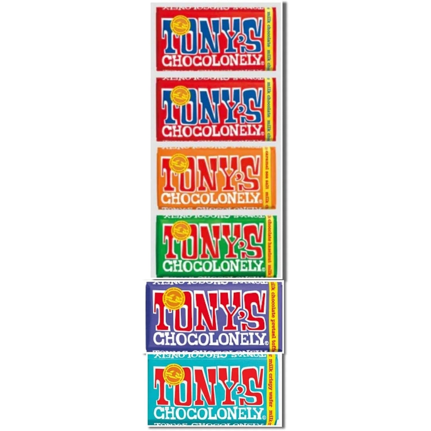 Tony's Chocolonely Chocolate 180g Mix Hamper