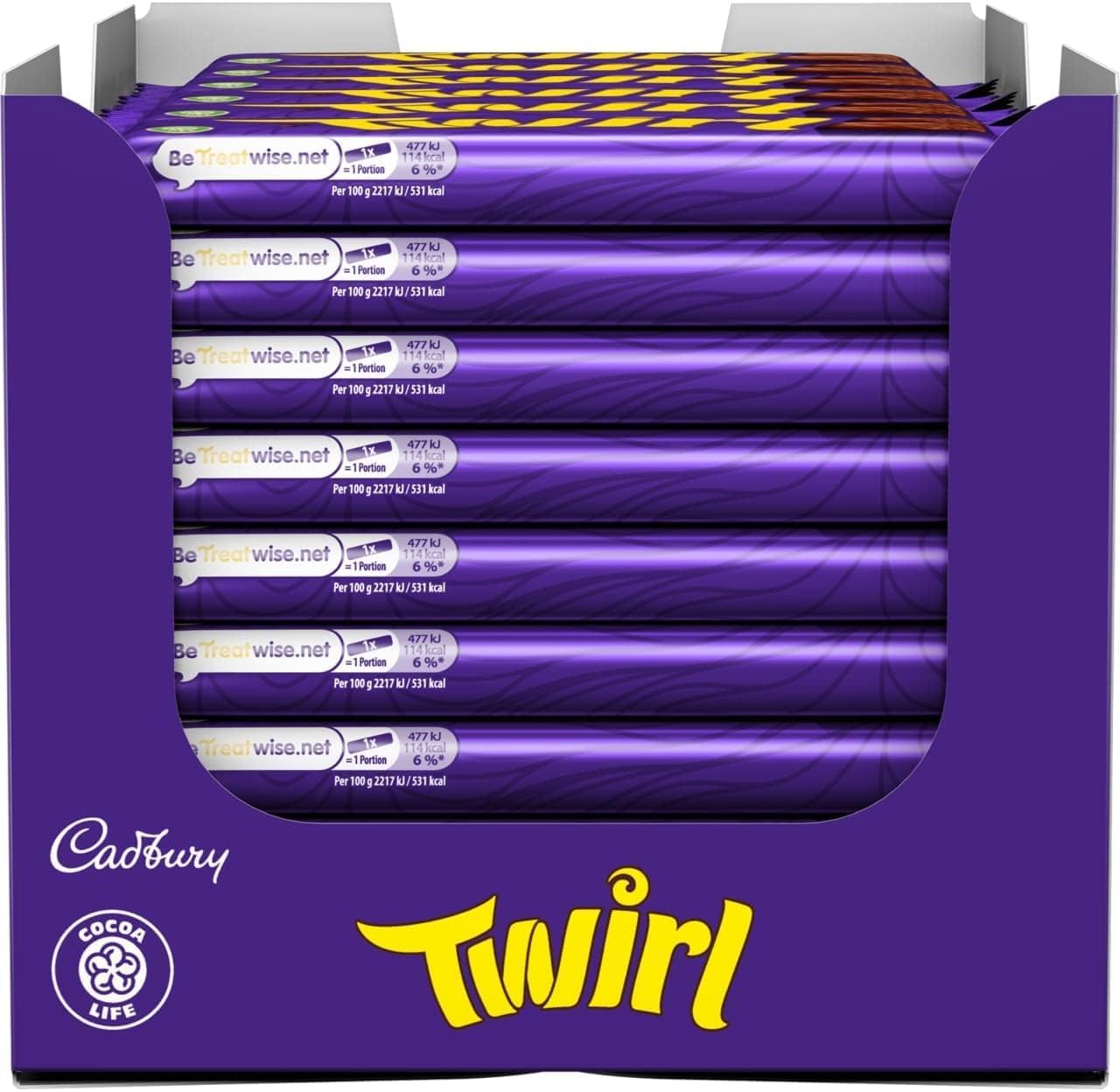 Twirl Chocolate Bar Case of 48x43g