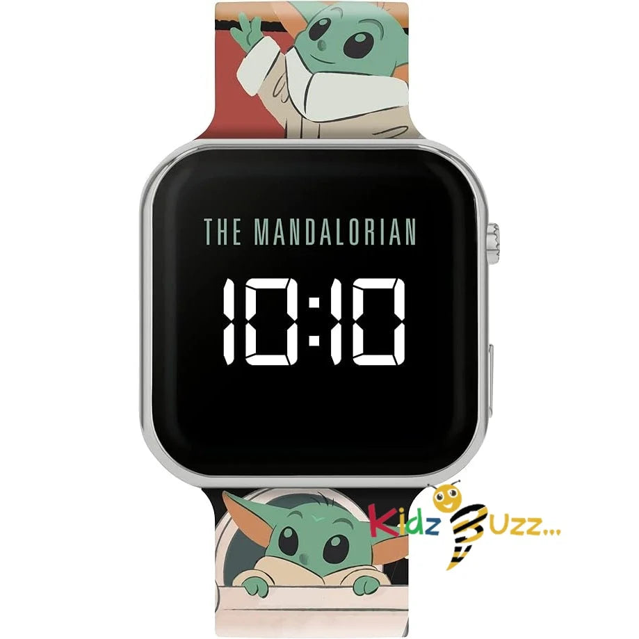 The Mandalorian Printed LED Watch Digital Watch For Kids
