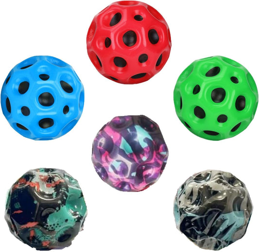 Space Ball Bouncing, Moon Bouncing Ball For Kids (Pack of 3)