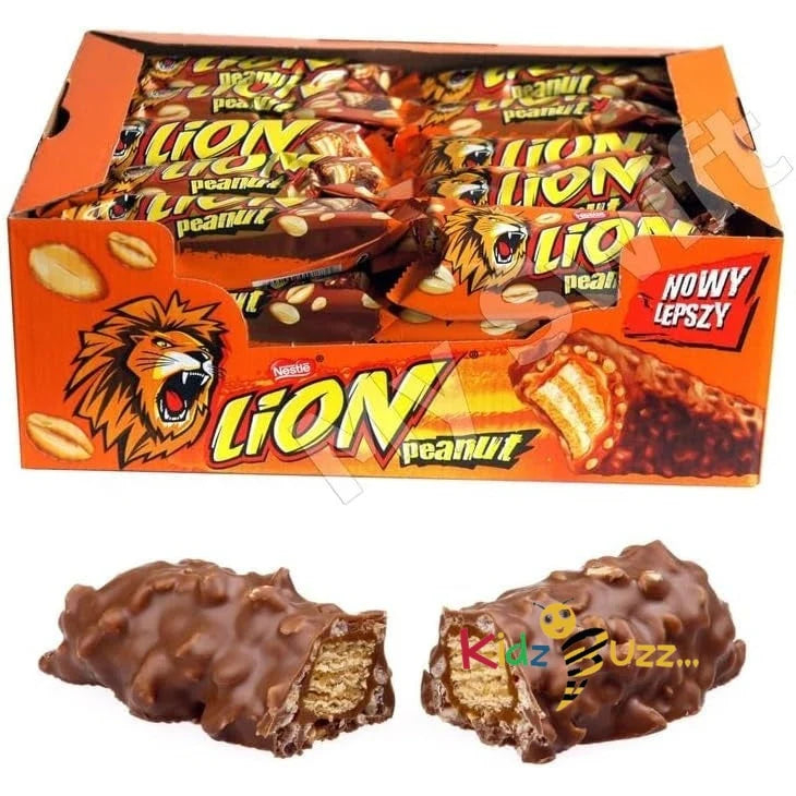 Lion Peanut Chocolate Bars 40 Bars x 40g