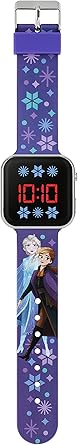 Frozen 2 Purple Strap LED Watch