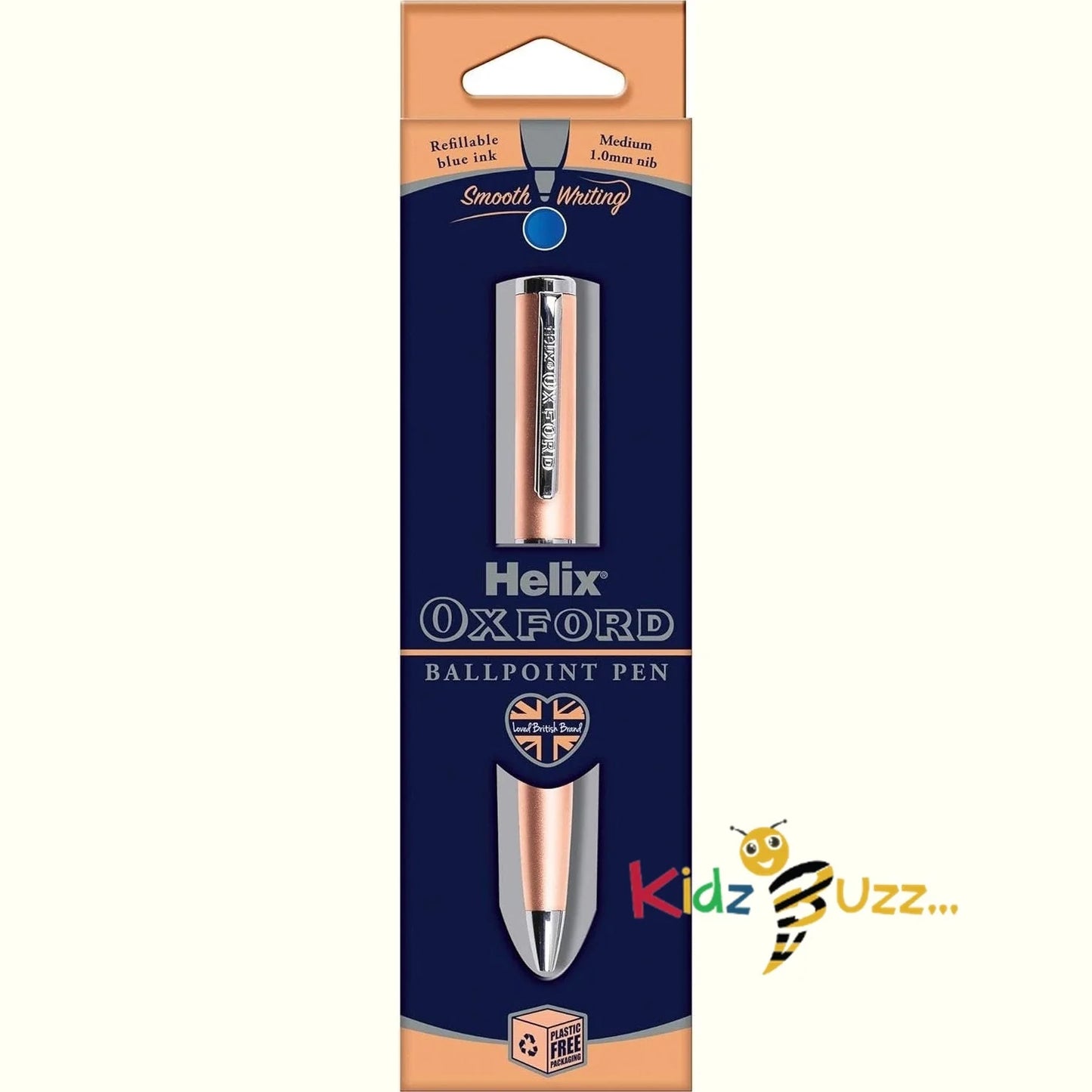 Oxford Rose Gold Ballpoint Pen