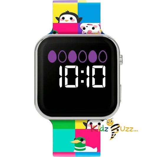 Roblox Multicolour Silicone Strap LED Watch