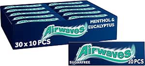 Wrigley's Airwaves Menthol & Eucalyptus Chewing Gum