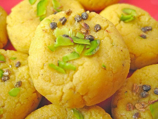 Festival Special Premium (Sweet Food Yellow Peda) Delicious Indian Traditional Sweets To Sweeten Up Your Celebration Best Gift For All Occasions Rakhi,Marriage,Diwali,Holi