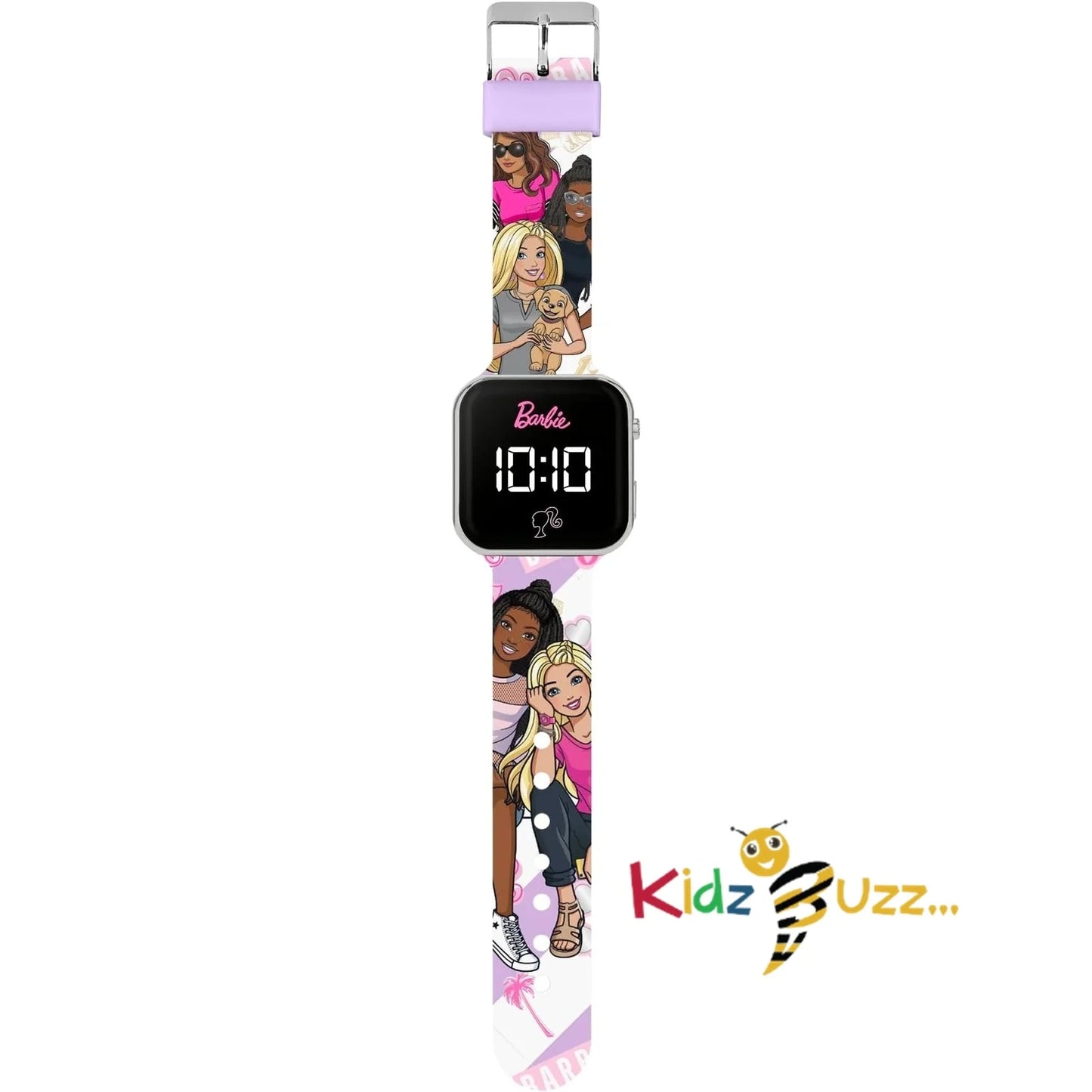 Barbie Printed Strap LED Watch For Kids