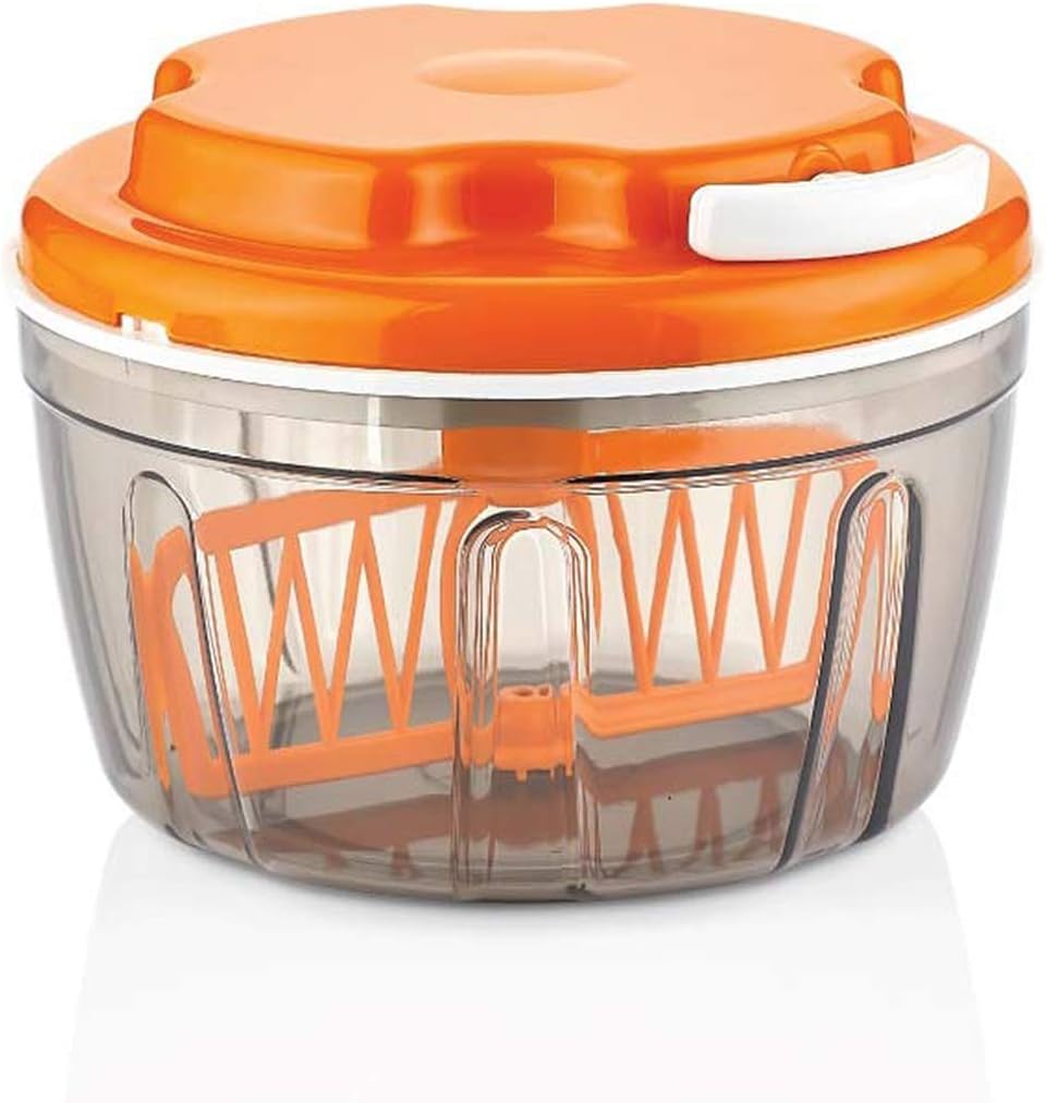 WENKEN 3-in-1 salad chopper, mixer and spinner
