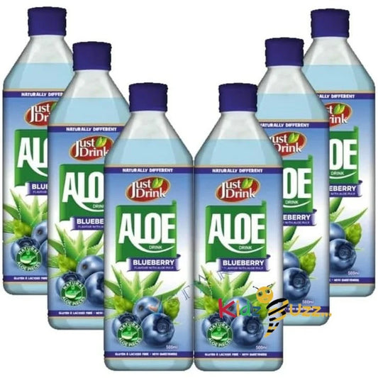 Just Drink Aloe  Blueberry 500ml  (pack of 12)